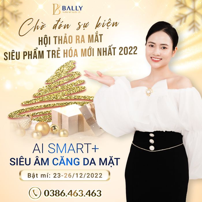 Không gian sang trọng đạt chuẩn quốc tế tại Thẩm Mỹ Bally