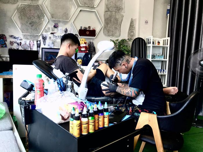 Tác phẩm nghệ thuật ấn tượng tại Tattoo House