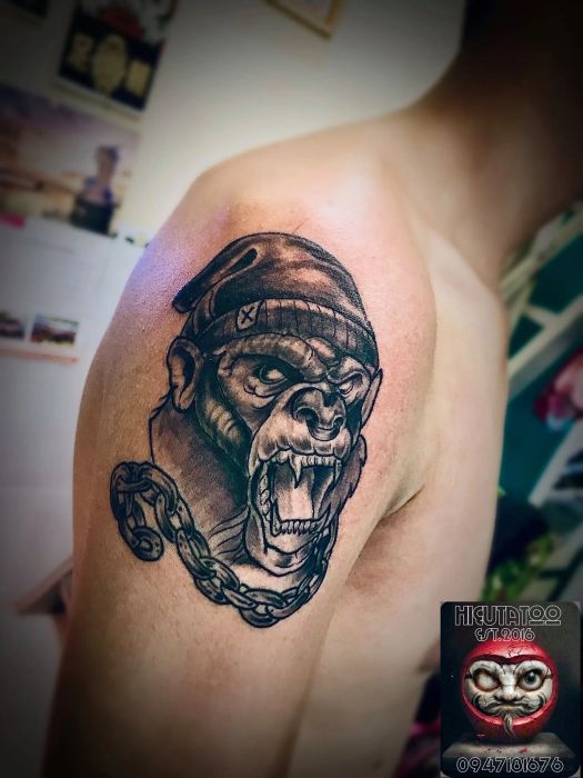Kiệt tác xăm hình độc đáo tại Hiếu Tattoo