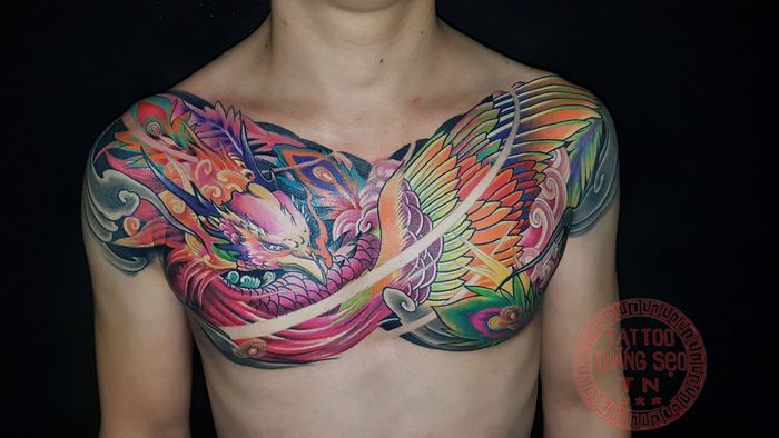 Tattoos Thắng sẹo ảnh nghệ thuật 2