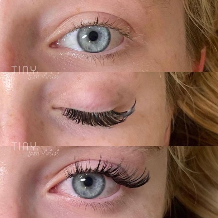 Tiny Lash Academy – Hình ảnh đôi mắt nổi bật với hàng mi chuẩn chuyên gia
