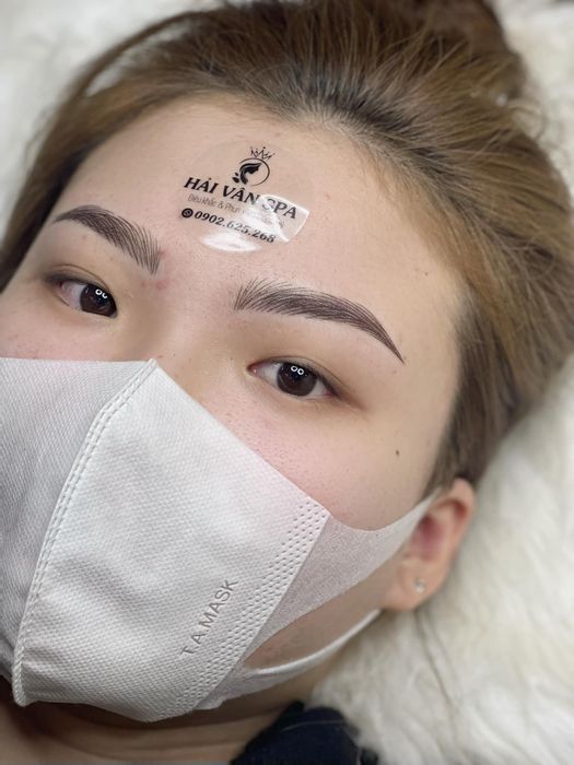 Hình ảnh quy trình phun xăm chuẩn y khoa tại Hải Vân Beauty & Spa