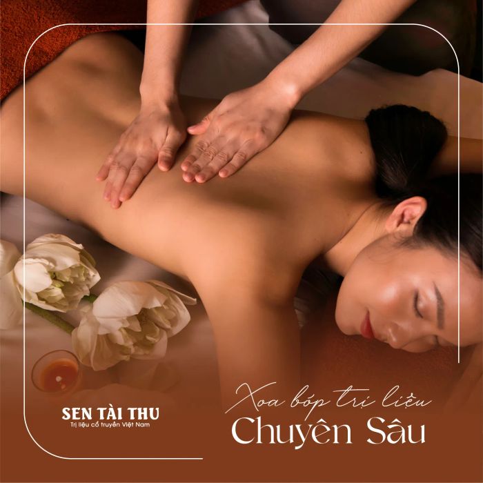 Không gian trị liệu đậm chất Đông y tại Sen Tài Thu