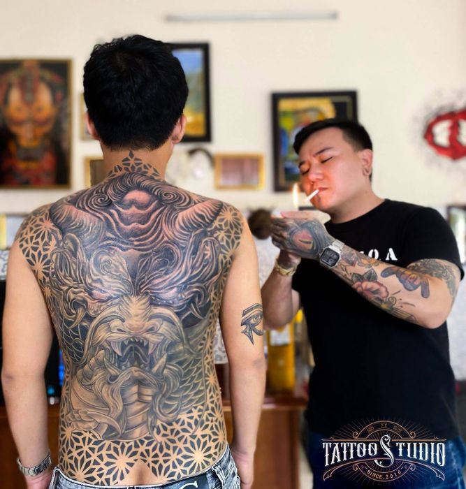 Tác phẩm nghệ thuật ấn tượng tại Sin Tattoo (ảnh 1)