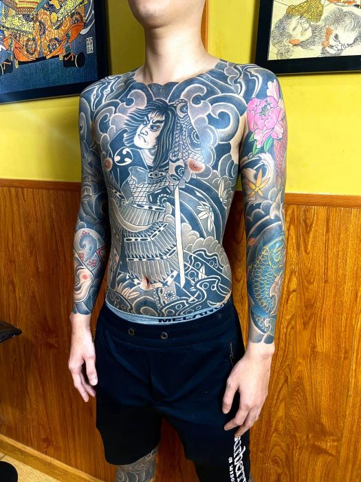 Tác phẩm nghệ thuật đặc sắc tại Long Xăm Tattoo