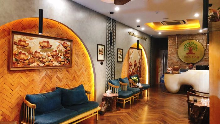 Khu vực massage chuyên sâu tại Thiền Tĩnh