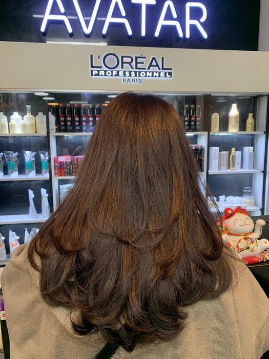 Những mẫu tóc layer đẹp xuất sắc được thực hiện bởi đội ngũ stylist tài năng tại Viện Tạo Mẫu Tóc Avatar