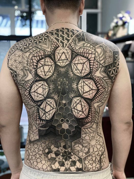 Kiệt tác xăm hình tinh tế tại AB Hoàng Tân