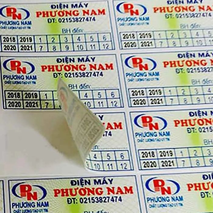 Quy trình sản xuất tem nhãn chuyên nghiệp tại Bắc Việt