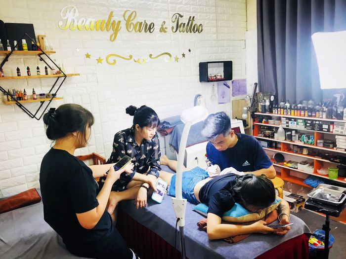 Tác phẩm nghệ thuật tại Burin Tattoo Studio