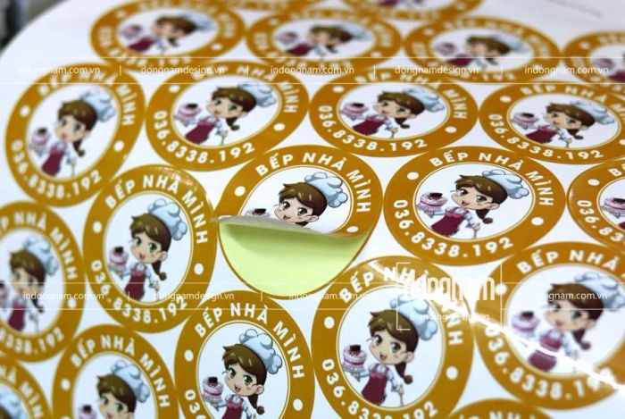 Quy trình sản xuất tem nhãn đạt chuẩn tại Đông Nam