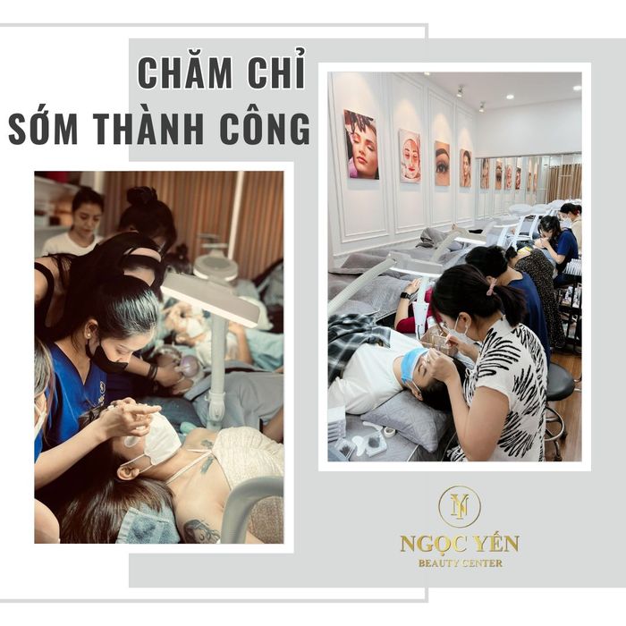Ngọc Yến Beauty – Hình ảnh nối mi thứ hai thể hiện sự tinh tế và tay nghề cao