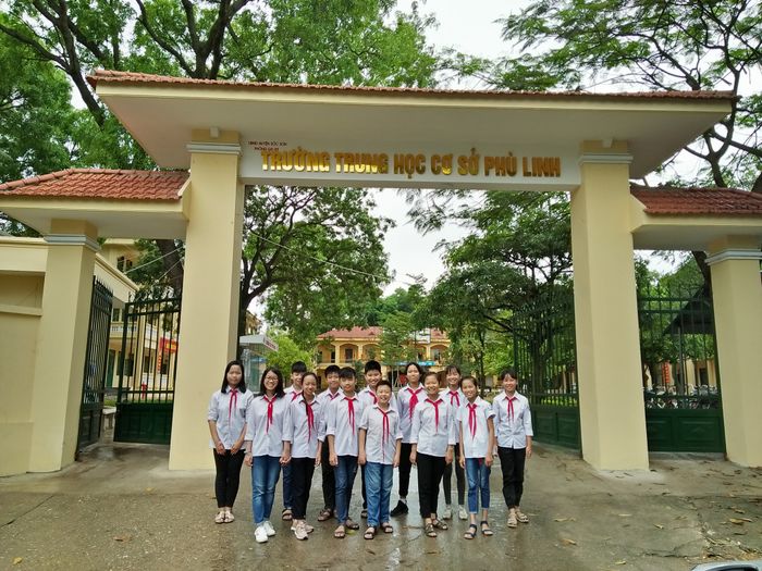 Cơ sở vật chất khang trang và hiện đại tại Trường THCS Phù Linh