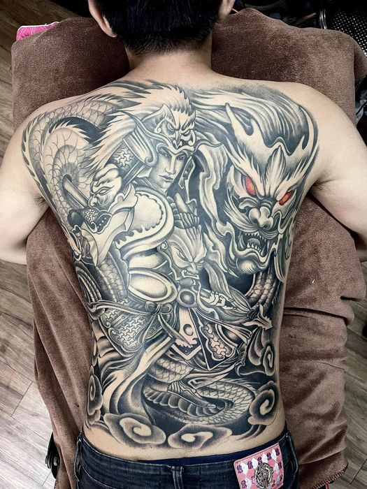 Hình ảnh tác phẩm xăm nghệ thuật tại C-Tats Tattoo
