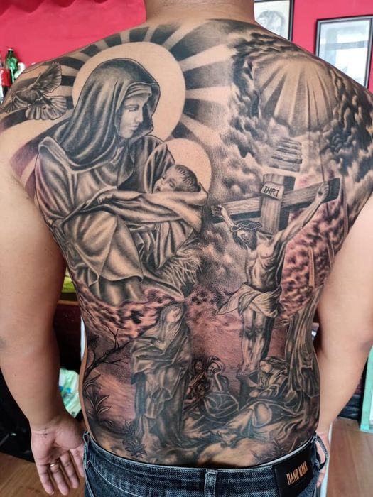 Tác phẩm nghệ thuật tại Hào Bụi Tattoo