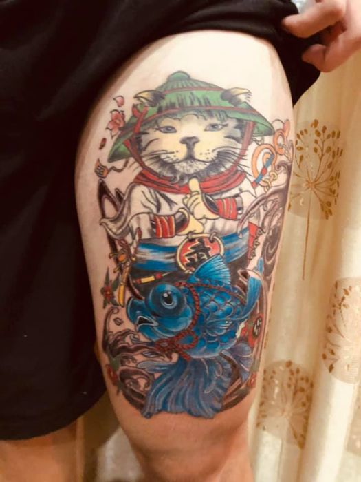 Tác phẩm nghệ thuật đặc sắc tại Tattoo Hùng Phú