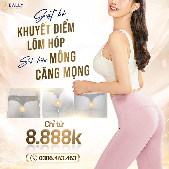 Hệ thống máy móc hiện đại và phòng điều trị cao cấp tại Bally