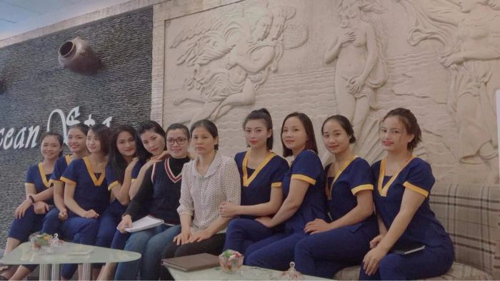 Hình ảnh không gian sang trọng tại Ocean Spa