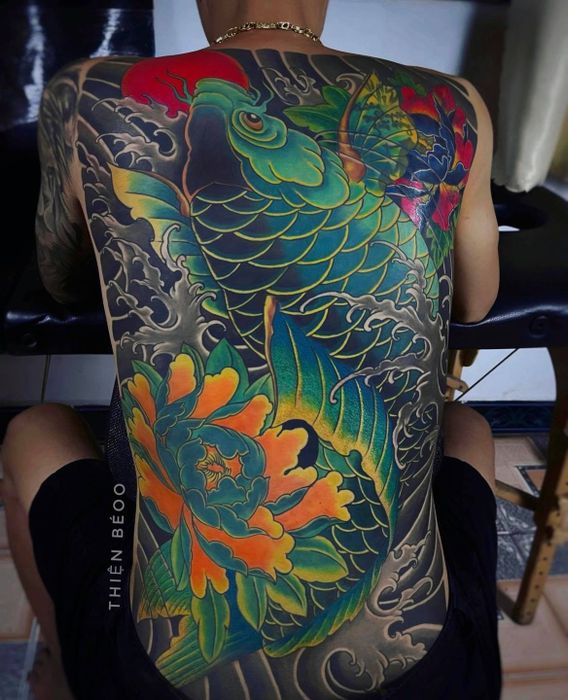 Tác phẩm nghệ thuật đầu tay từ Thiện Béo Tattoo