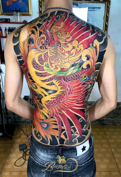 Tác phẩm nghệ thuật ấn tượng tại Bàn Tay Quỷ Tattoo
