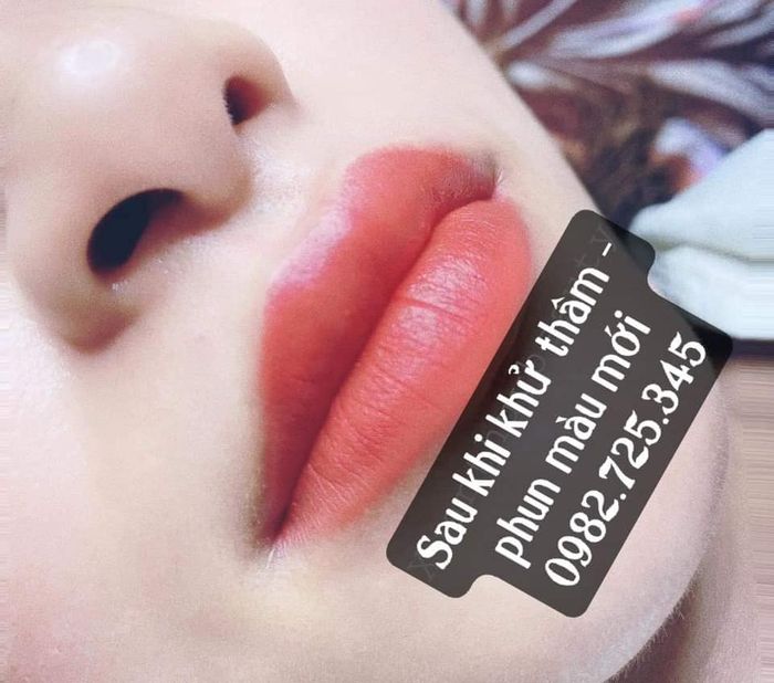 [Hình ảnh] Quy trình phun xăm chuẩn y khoa tại Thẩm Mỹ Viện Thảo Nguyên