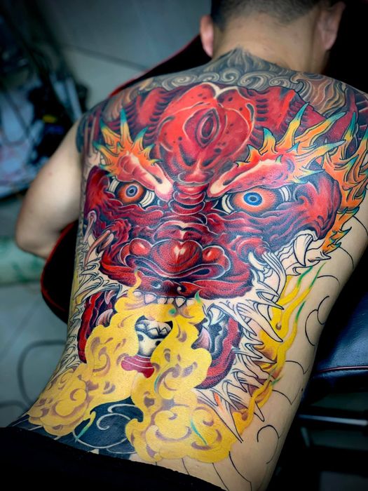 Tác phẩm nghệ thuật tại Huỳnh Phú Tattoo
