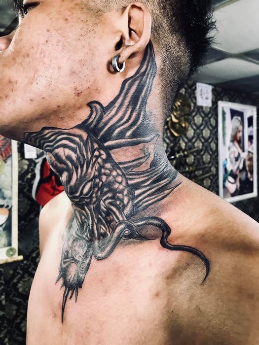 Tác phẩm nghệ thuật đầu tiên tại Đông Kinh Tattoo