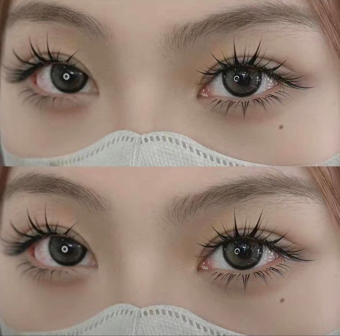 An Di Beauty – Bức ảnh thứ hai hé lộ vẻ đẹp tinh tế trong từng sợi mi nối