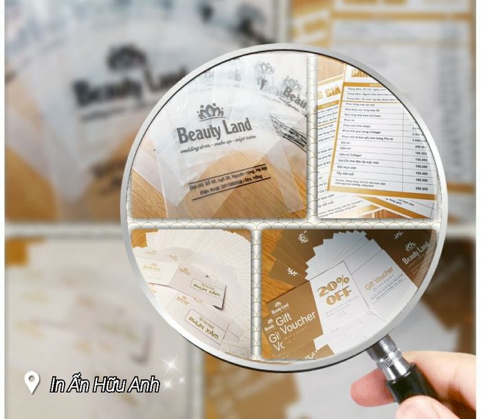 Không gian làm việc chuyên nghiệp tại In Ấn Hữu Anh