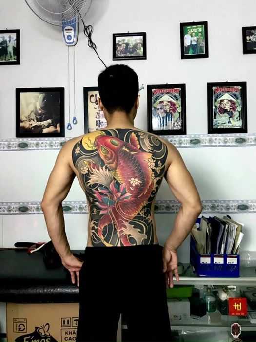 Tác phẩm nghệ thuật đầu tay từ Duy Tattoo
