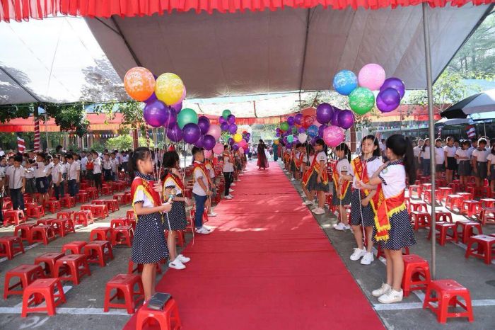 Hoạt động thể thao sôi nổi của học sinh