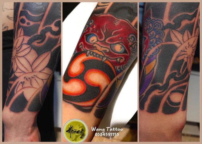 Tác phẩm nghệ thuật đầu tiên tại Wang Tattoo