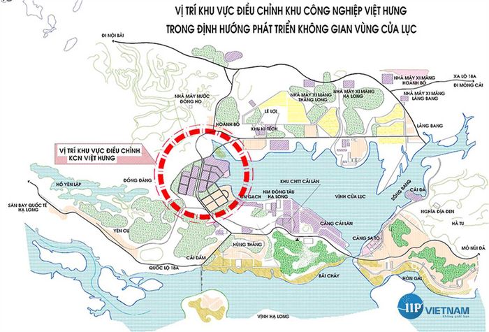 Toàn cảnh Khu công nghiệp Việt Hưng - Hình ảnh ấn tượng