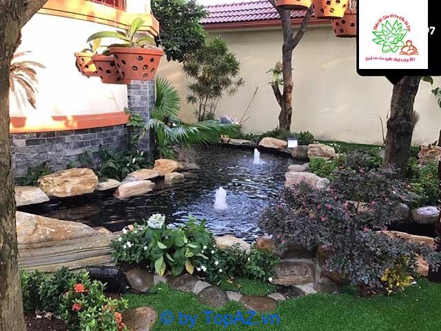 Công ty thiết kế và thi công hồ cá koi tại Bình Dương chuyên nghiệp