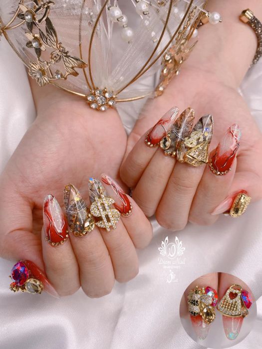 Hình ảnh tác phẩm nghệ thuật đặc sắc tại Diễm Hồ Nail Art