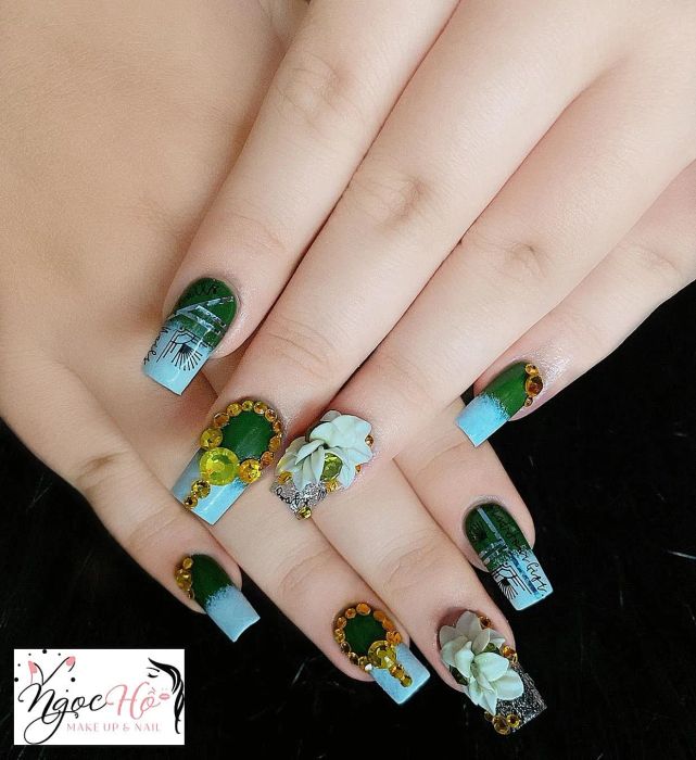 Tác phẩm nail độc đáo tại Nail Ngọc Hồ - Ảnh 3