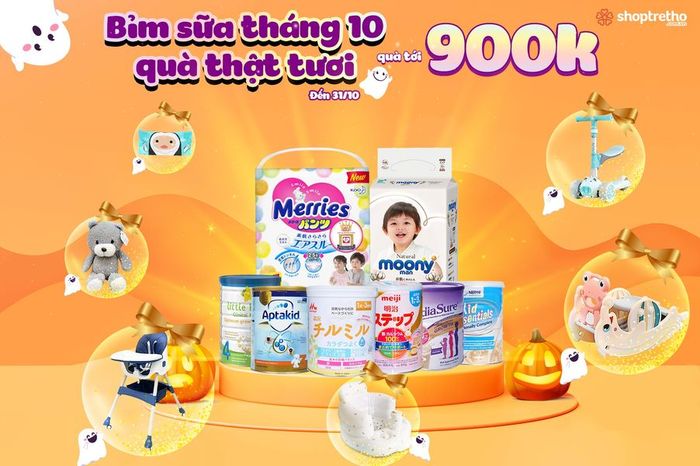 Các sản phẩm sữa bột chất lượng tại Shop Trẻ Thơ