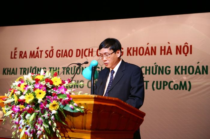 Khoảnh khắc đáng nhớ tại lễ khai trương thị trường UPCoM - Ảnh minh họa