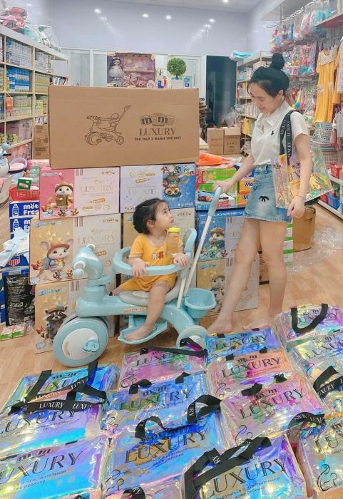 Không gian ấm áp và đầy đủ tiện nghi tại Gia Phú Baby