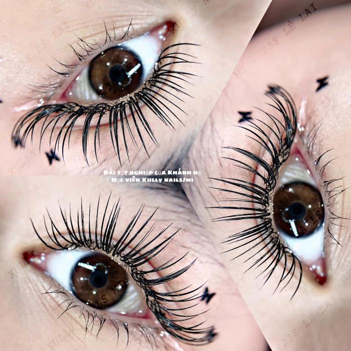 Hình ảnh thực hành của học viên Xully Nails & Mi