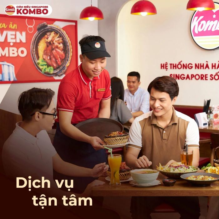 Không gian hiện đại tại KOMBO