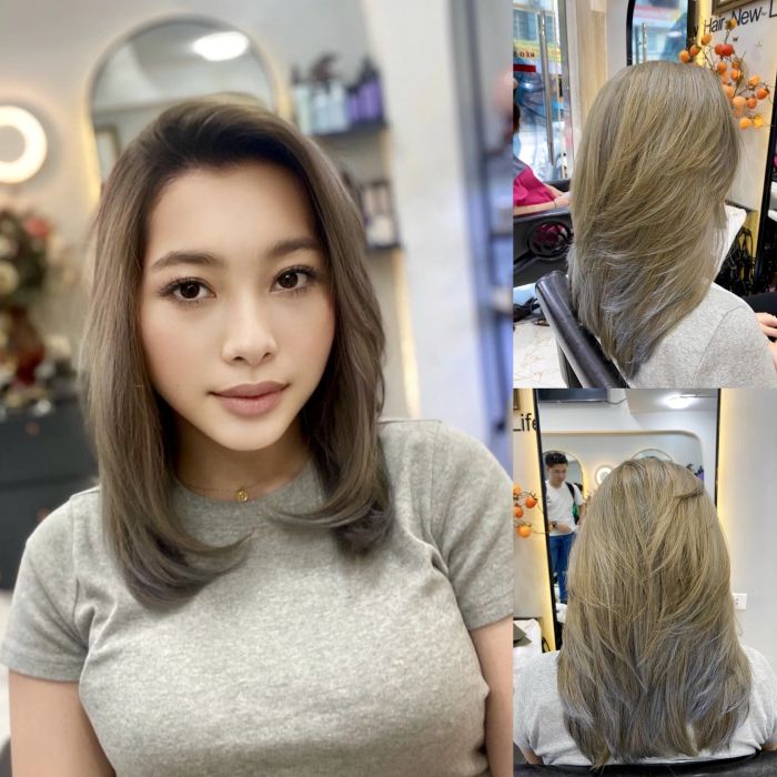 Hình ảnh tóc layer nghệ thuật tại Hair Salon Lan Phương (ảnh 1)