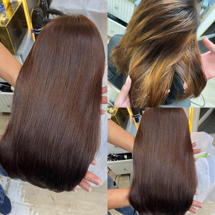 Tác phẩm nhuộm tóc ấn tượng tại Bùm Hair Salon