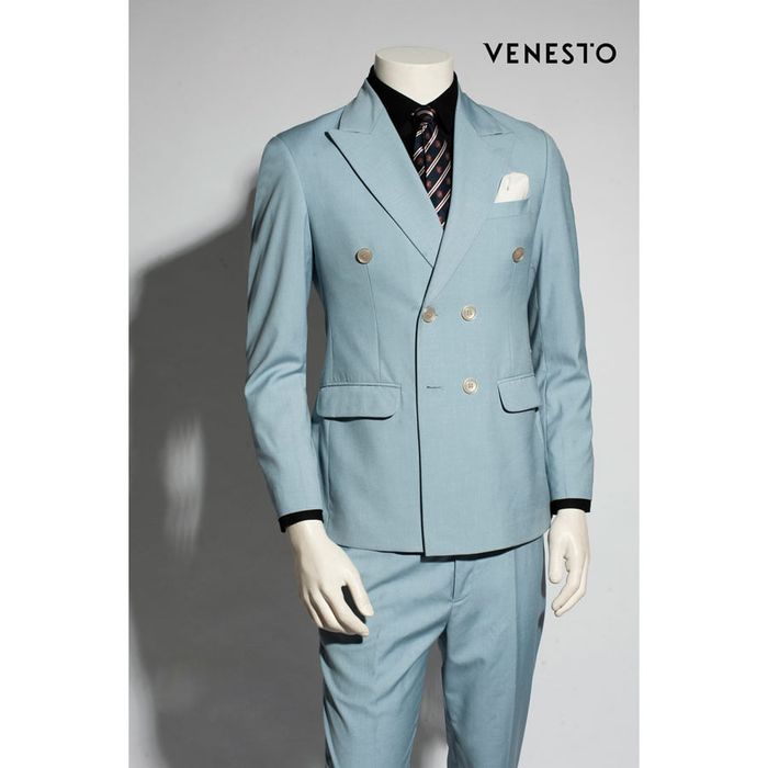 Hình ảnh vest cưới lịch lãm từ Venesto Tailor