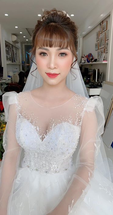 Hình ảnh cô dâu rạng rỡ tại BICH BELLE Studio