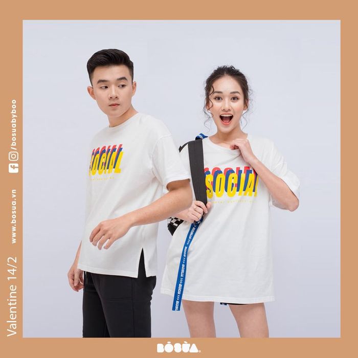 BST đồ đôi mới nhất từ Bò Sữa - BOO