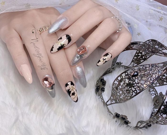 Hình ảnh mẫu nail ấn tượng tại Nail Ngọc Vy