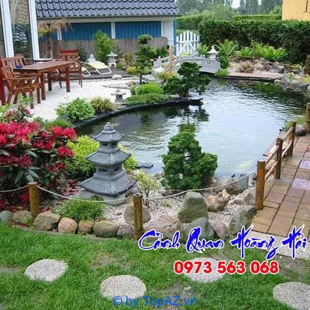 Công ty thiết kế và thi công hồ cá koi tại Bình Dương