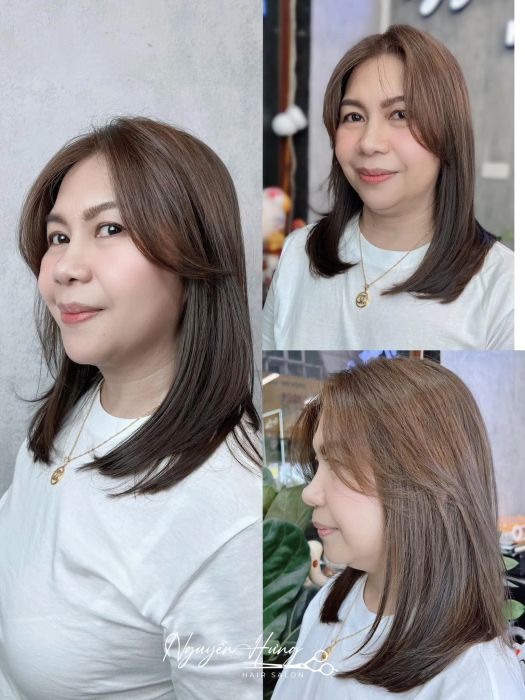 Hình ảnh tóc layer nghệ thuật tại Nguyễn Hưng Hair Salon (ảnh 2)