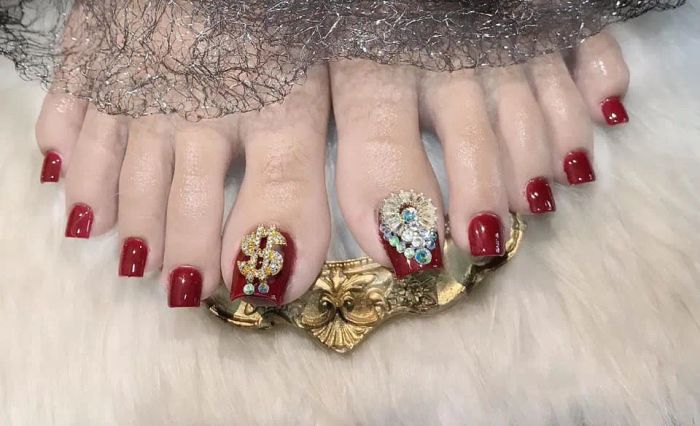 Tác phẩm nail nghệ thuật tại Kim Anh Nail - Ảnh 1